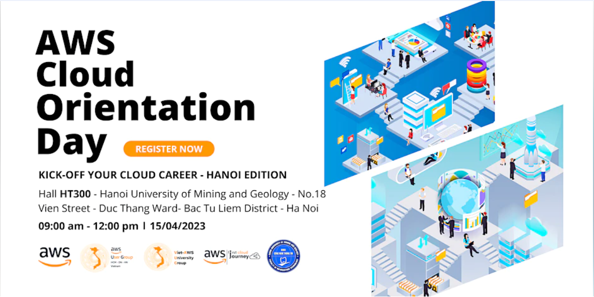 AWS Cloud Orientation Day at HUMG (HT300)